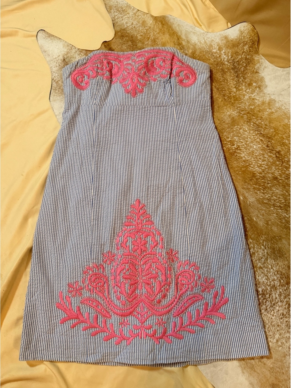 Lily Pulitzer strapless dress